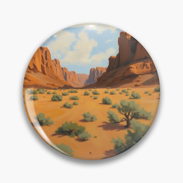 Item preview, Desert in the style of Renoir. designed and sold by oldMastersofart.