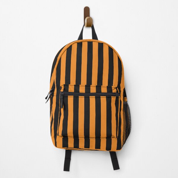Item preview, Striped Black And Orange Pattern designed and sold by pattern-archive.
