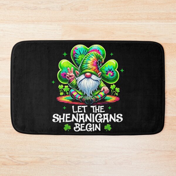 Item preview, Let The Shenanigans Begin St Patricks Day Gnome Celebration designed and sold by SanTiOmal.