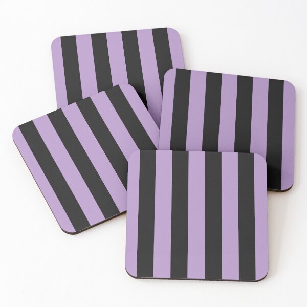 Item preview, Striped Black And Purple Pattern designed and sold by pattern-archive.
