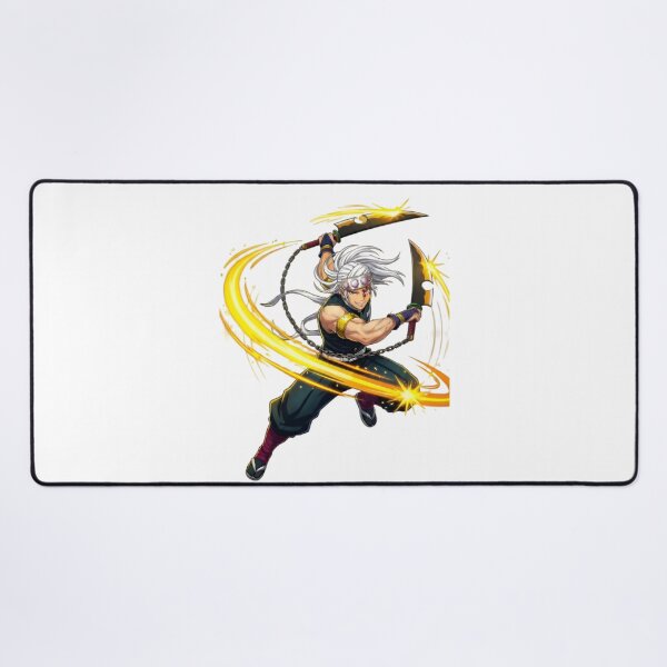 Item preview, Flashy Dual Blade Ninja with Golden Energy – Anime Sound Warrior Aesthetic designed and sold by Dyan4.