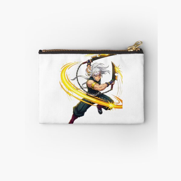 Item preview, Flashy Dual Blade Ninja with Golden Energy – Anime Sound Warrior Aesthetic designed and sold by Dyan4.