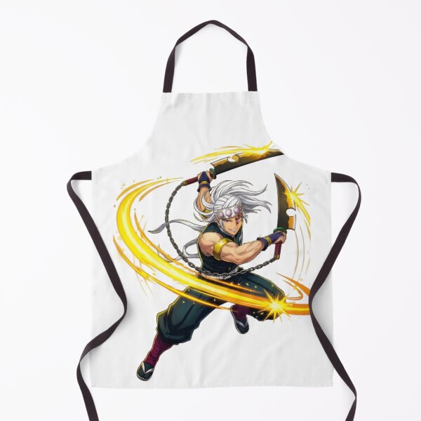 Item preview, Flashy Dual Blade Ninja with Golden Energy – Anime Sound Warrior Aesthetic designed and sold by Dyan4.