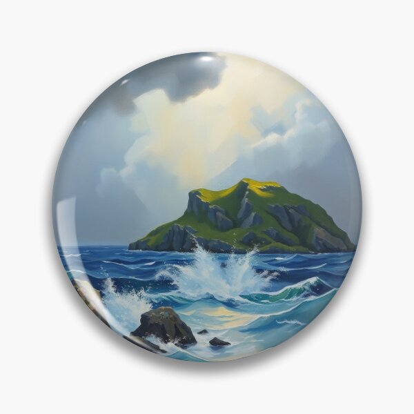 Item preview, Island in a storm in the style of Renoir. designed and sold by oldMastersofart.