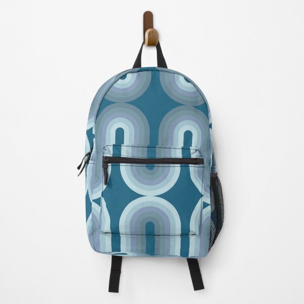 Item preview, Retro Mid Century Modern - Blue gradient designed and sold by JMgraphic.