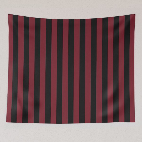 Item preview, Striped Black And Red Pattern designed and sold by pattern-archive.