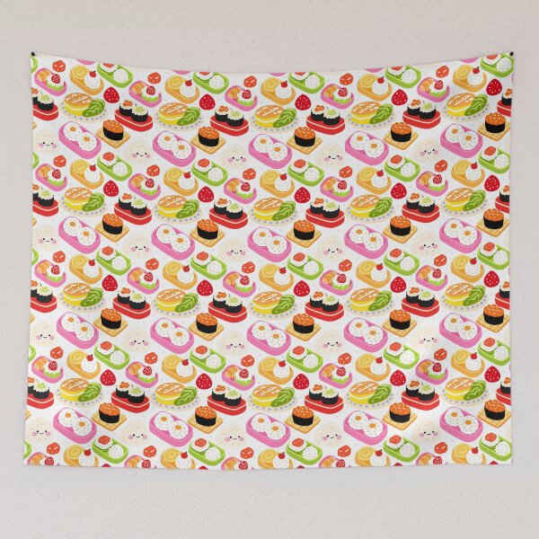 Item preview, Magical Bento Town Seamless designed and sold by KJackArtwork.