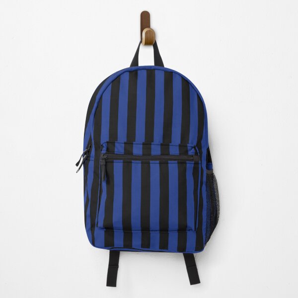 Item preview, Striped Black And Royal Blue Pattern designed and sold by pattern-archive.