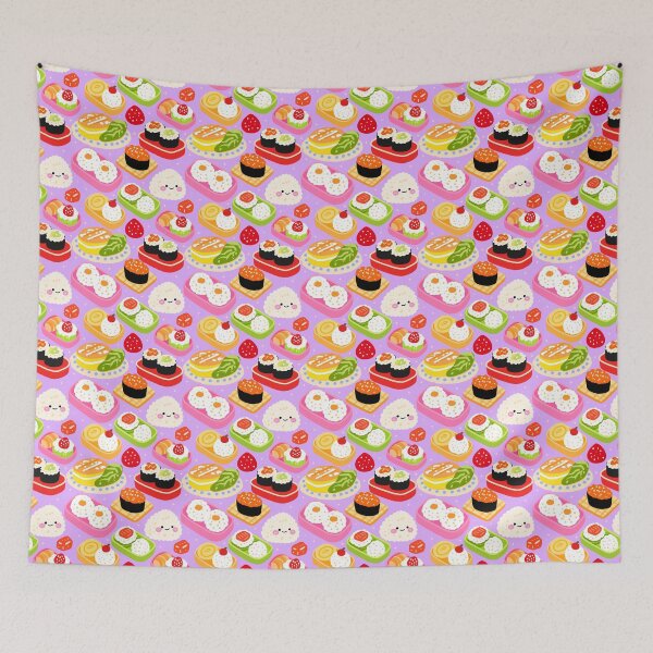 Item preview, Magical Bento Town Seamless designed and sold by KJackArtwork.