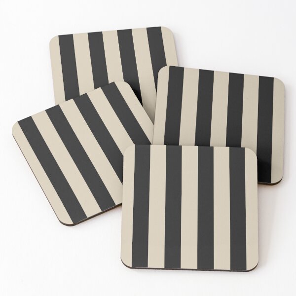 Item preview, Striped Black And Sand Pattern designed and sold by pattern-archive.