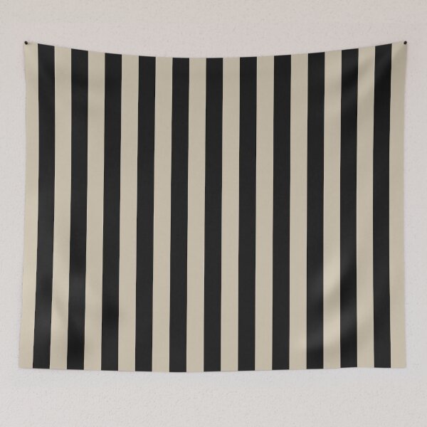 Item preview, Striped Black And Sand Pattern designed and sold by pattern-archive.