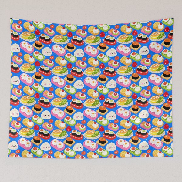 Item preview, Magical Bento Town Seamless designed and sold by KJackArtwork.