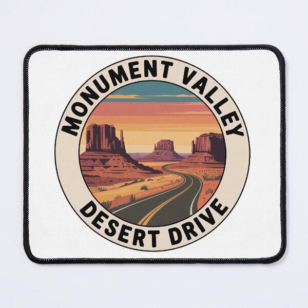Item preview, Monument Valley Desert Drive Travel Sticker – Arizona Utah Southwest Road Trip Landscape designed and sold by pod24.