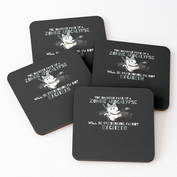 Item preview, Hardest Part of a Zombie Apocalypse... Cat Edition designed and sold by EleFile.