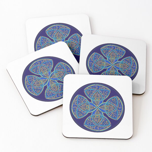 Item preview, dark blue circle cross designed and sold by The Daily Dose.