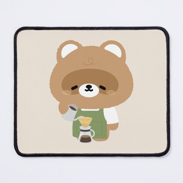 Item preview, Brown Beaver Barista designed and sold by theladyernestember.