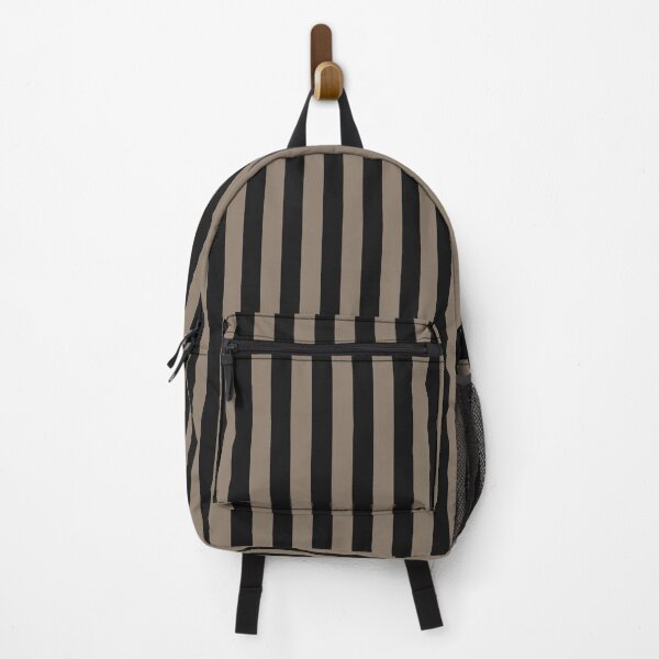 Item preview, Striped Black And Taupe Pattern designed and sold by pattern-archive.