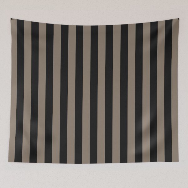 Item preview, Striped Black And Taupe Pattern designed and sold by pattern-archive.