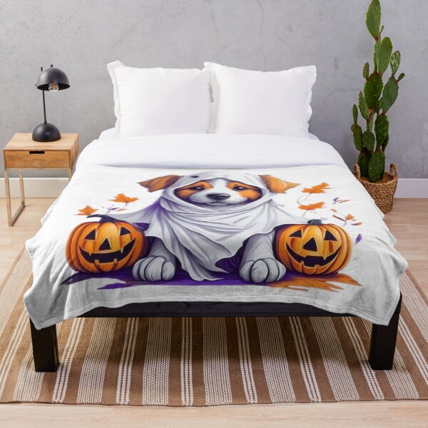 Item preview, Spooky Cute Halloween Puppy Ghost designed and sold by KrisGraphic45.