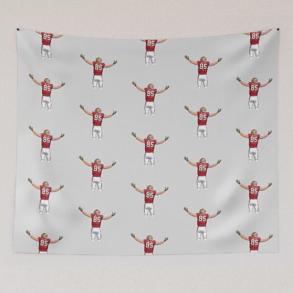Item preview, George Kittle #85 Celebration designed and sold by EndZoneEmporium.