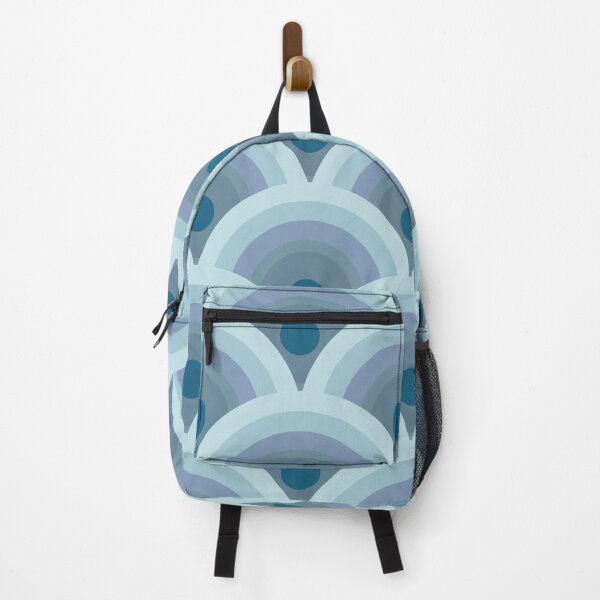 Item preview, Retro Geometric Gradient Pattern  -  Blue gradient designed and sold by JMgraphic.