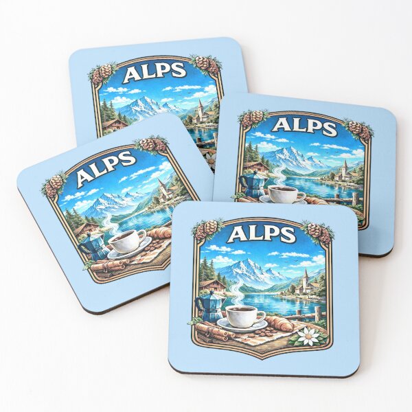 Item preview, Alps - Alpine Village Scenery designed and sold by Myra365Art.