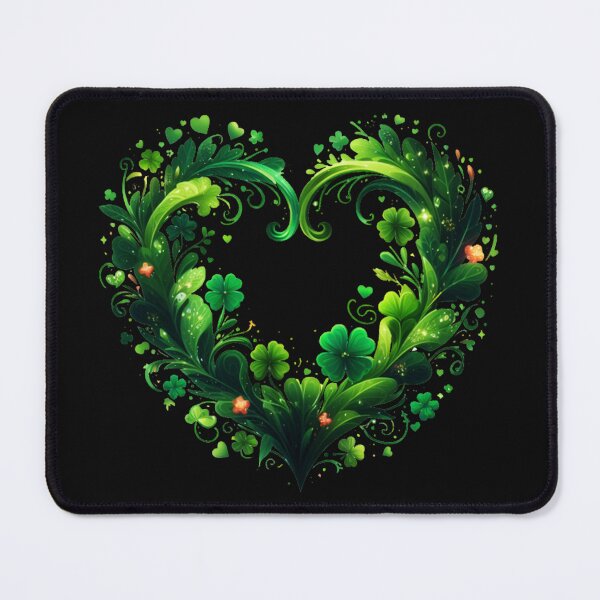 Item preview, St Patricks Day Irish Lucky Shamrock Heart designed and sold by SanTiOmal.