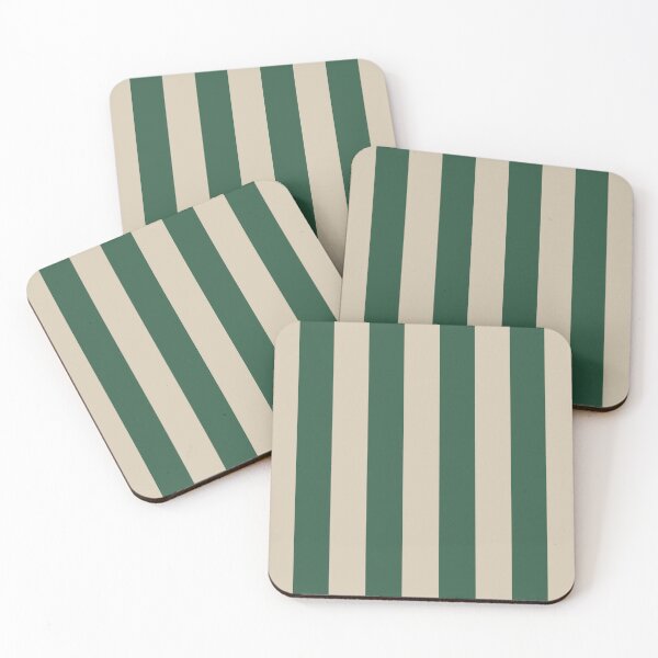 Item preview, Striped Green And Sand Pattern designed and sold by pattern-archive.