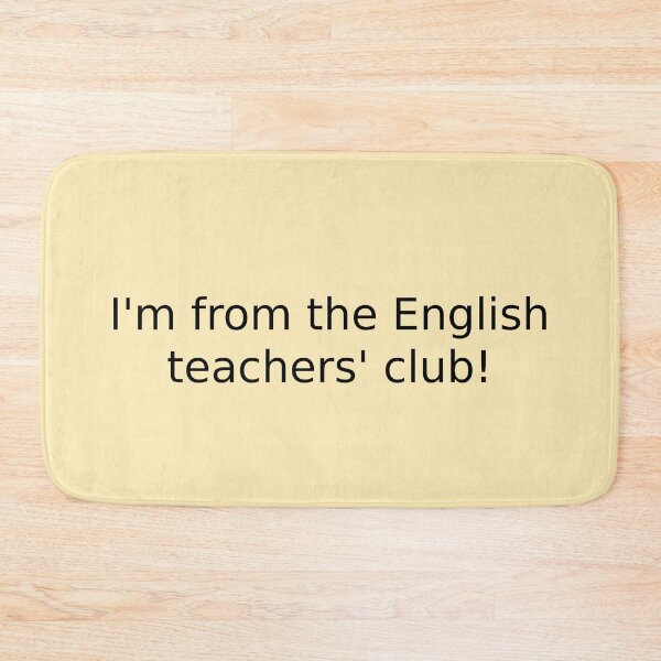 Item preview, I'm from the English teachers' club! designed and sold by English Learning.
