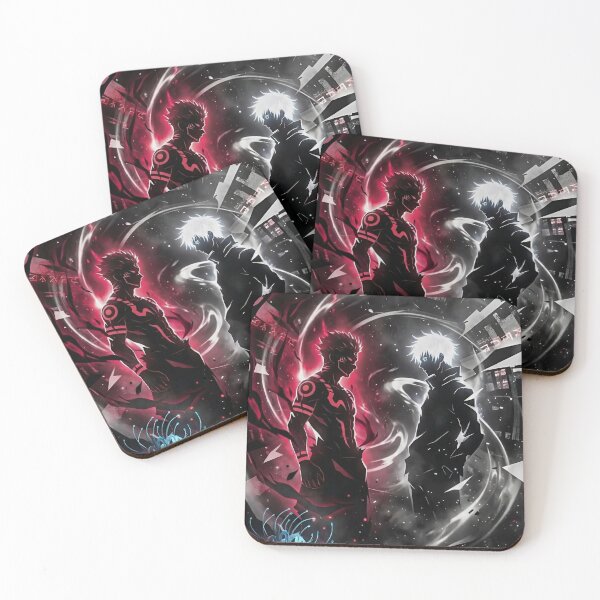 Item preview, Light vs Darkness – Anime Energy Duel Cyberpunk Battle Art designed and sold by Dyan4.