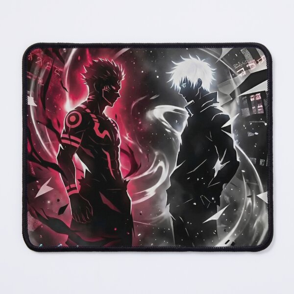 Item preview, Light vs Darkness – Anime Energy Duel Cyberpunk Battle Art designed and sold by Dyan4.