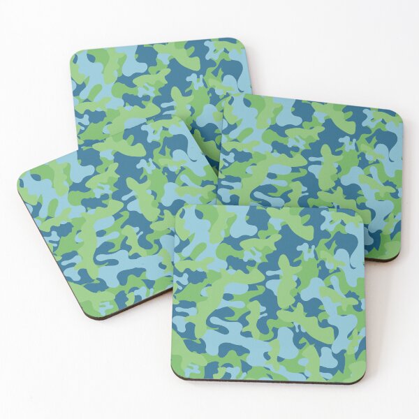 Item preview, Pond Life Camo Print designed and sold by Daniel Bevis Design.