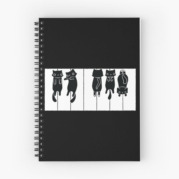 Item preview, Musicats Piano designed and sold by Murmur Ink Crow.