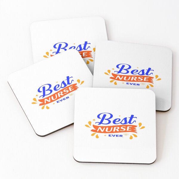 Item preview, Best Nurse Ever Appreciation Design – Bold Medical Graphic for Healthcare Heroes & Gifts designed and sold by Bright Nest Studio.