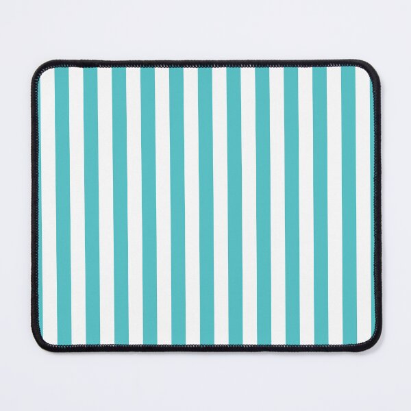 Item preview, Striped White And Aqua Pattern designed and sold by pattern-archive.