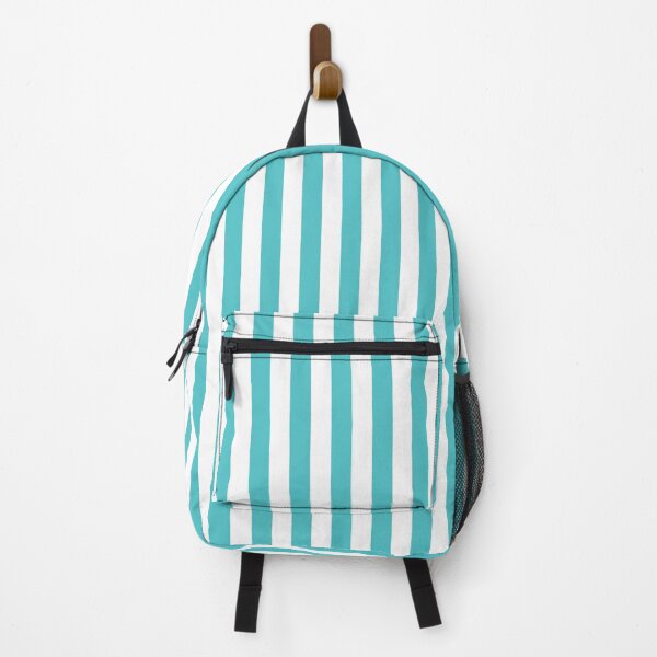 Item preview, Striped White And Aqua Pattern designed and sold by pattern-archive.
