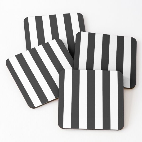 Item preview, Striped White And Black Pattern designed and sold by pattern-archive.