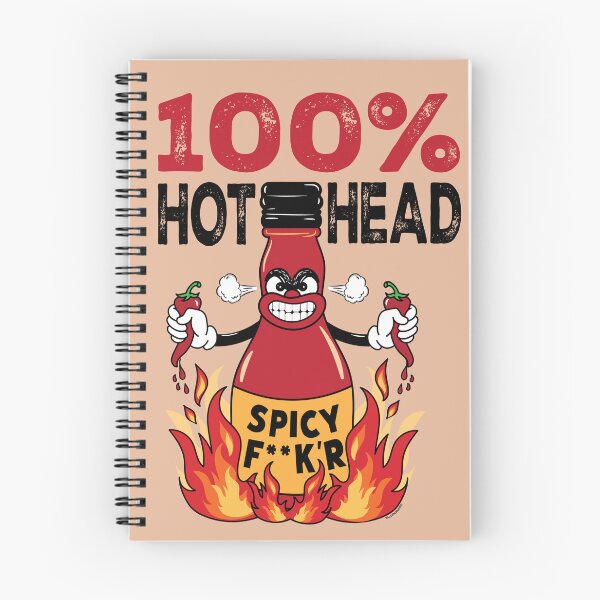 Item preview, 100% HotHead - Spicy! designed and sold by YaldiDesign.