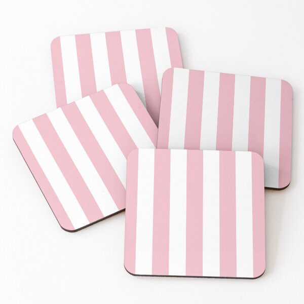 Item preview, Striped White And Blush Pattern designed and sold by pattern-archive.