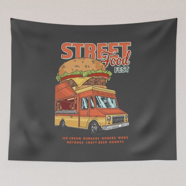 Item preview, Street Food Festival 2 designed and sold by mcraft studio.