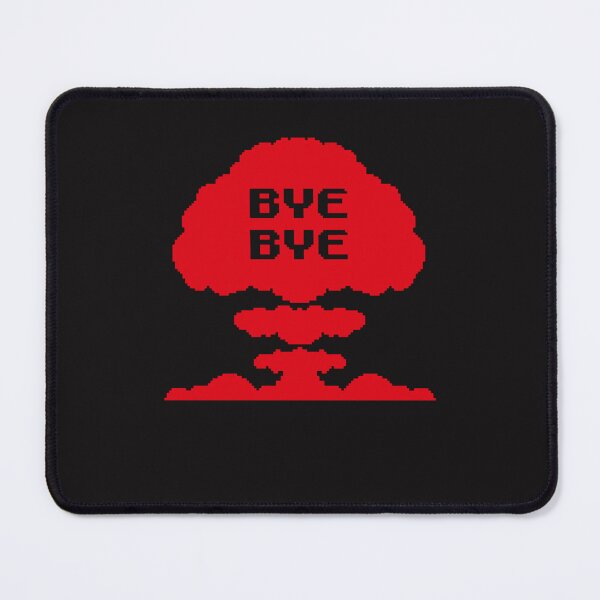Item preview, Mushroom Cloud (red, pixellated) designed and sold by obinmoon.