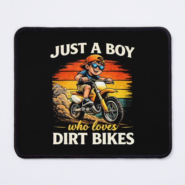 Item preview, Just a Boy who Loves Dirt Bikes designed and sold by JODYSMORGAN.