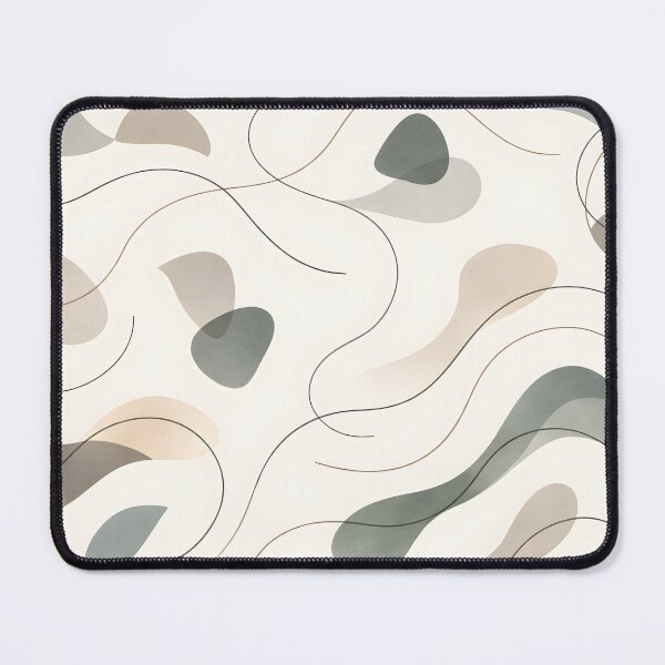 Item preview, Scandinavian Minimalist Line Pattern – Neutral Abstract Organic Design designed and sold by Lumora Realm.