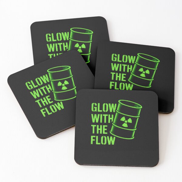 Item preview, Glow With The Flow – Nuclear Irony Dark Humor designed and sold by obinmoon.