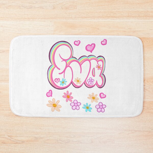 Item preview, Eva Name - popular girls firstname in white. Personalized custom gifts for women and girls named Eva designed and sold by Artonmytee.