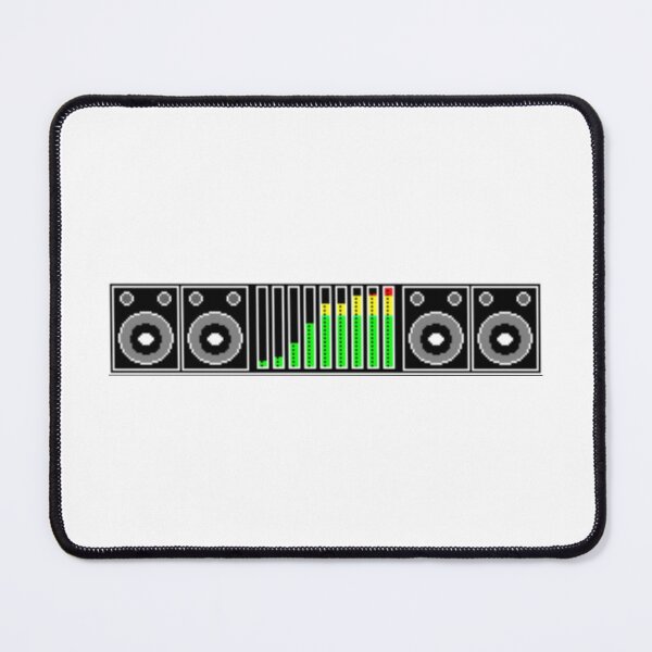 Item preview, Retro DJ Equalizer Pixel Music Audio designed and sold by Oniyasha.