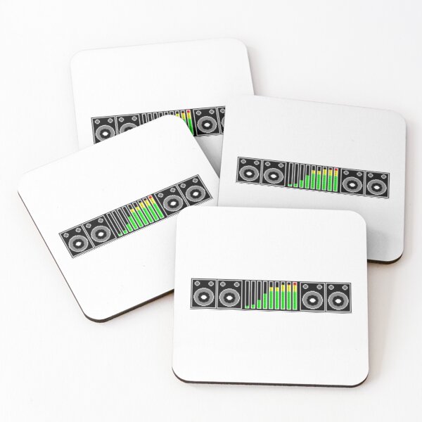 Item preview, Retro DJ Equalizer Pixel Music Audio designed and sold by Oniyasha.
