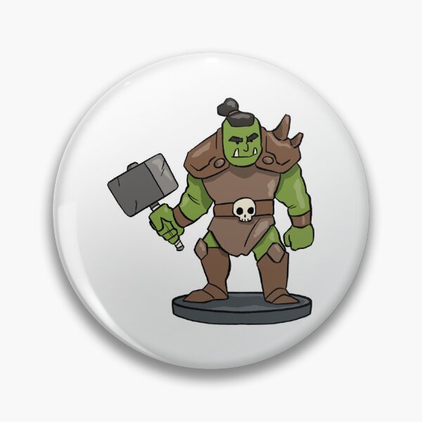 Item preview, Mighty Orc Warrior designed and sold by ShopTwentyFour.