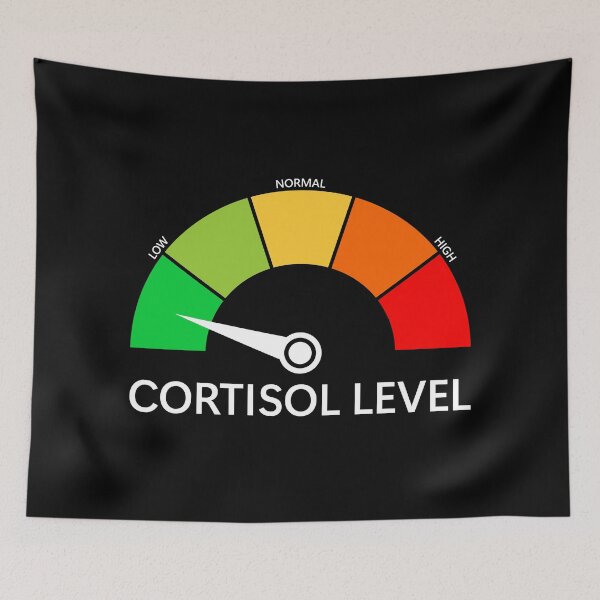 Item preview, Cortisol level Low Meme designed and sold by shitpostee.