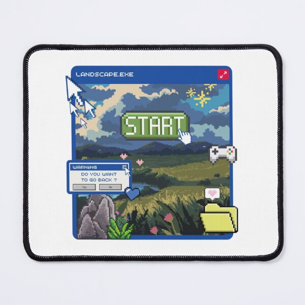 Item preview, Pixel Game UI Retro Computer Desktop designed and sold by Oniyasha.